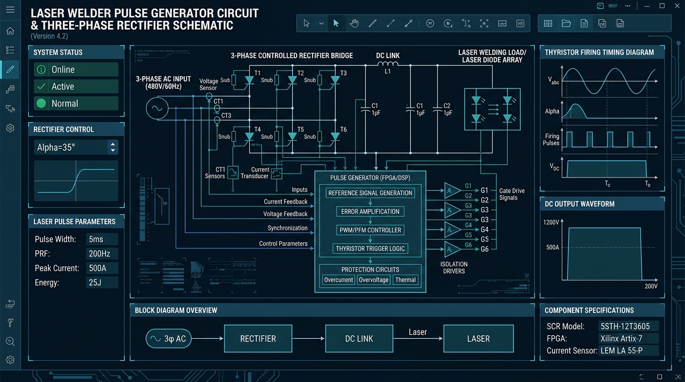 CMTI Laser Welder Pulse Generator Project